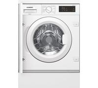 Lavadora integrable Siemens 7 Kg 1200 RPM WI12W326ES - Blanco