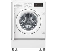 Lavadora integrable siemens wi12w327es carga frontal 8 kg 1200 rpm 9 programas clase c blanco