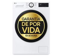 Lavadora Inteligente | LG F2X50S8TLC, AI Direct Drive, TurboWash 360º, 8kg, 1200rpm, Serie 500 Fondo reducido, Un 30% más eficiente que A, Blanca - F2X50S8TLC