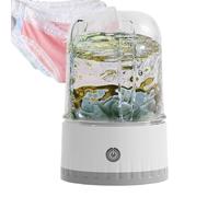 Lavadora - Lavadora de ropa de 7.87 pulgadas, mini lavadora ligera de ropa interior de viaje, máquina de lavandería ABS para calcetines | Lavadora de ropa interior silenciosa inalámbrica portátil para