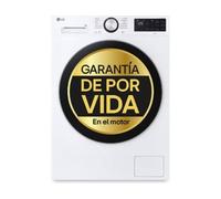 Lavadora Inteligente | LG F2X50S8TLC, AI Direct Drive, TurboWash 360º, 8kg, 1200rpm, Serie 500 Fondo reducido, Un 30% más eficiente que A, Blanca - F2X50S8TLC