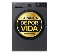 Lavadora Inteligente | LG F4X5009TBB, AI Direct Drive, TurboWash 360º, 9kg, 1400rpm, Serie 500, Un 40% más eficiente que A, Acero grafito mate - F4X5009TBB