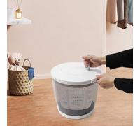Lavadora Manual Portátil 2 En 1, Compacta, No Eléctrica, con Función De Lavadora Y Secadora Centrífuga, Ideal para Camping, Caravanas, Apartamentos Y Residencias Estudiantiles. Ligera, con