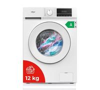 Lavadora Nilson NL12400AIDV Carga Frontal 12 Kg 1400 rpm A Blanca Big Door Display Vapor