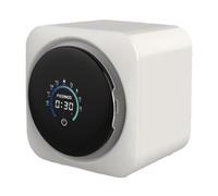 Lavadora Pared, Mini Lavadora 3,5L, Pantalla TáCtil LED, Lavadora Compacta con Tambor Acero Inoxidable, Lavado RáPido Y Eficiente para Viajes, Apartamentos, Dormitorios, Calcetines,Wall Mounted