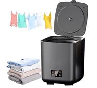 Lavadora Portátil 10l, Combinación De Secadora De Lavadora Completamente Automática con Limpieza Profunda, 4 Modos De Limpieza, Pequeña Máquina De Lavandería Inteligente, Mini Máquina De Lavado