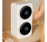 Lavadora Portátil De Dos Tinas De 7L Con Pantalla Táctil LCD De 10 Pulgadas, Minilavadora Portátil Para Ropa Interior, Para Casa, Apartamento, Hotel, Camping Y Viajes(Desktop)