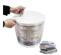 Lavadora portátil, diseño manual 2 en 1 no eléctrico con cesta de deshidratación, perfecta para camping, apartamentos y dormitorios