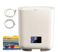 Lavadora portátil - Lavadora y secadora automática compacta 4 en 1 de 7 L con cambio automático de agua y secado por centrifugado para ropa pequeña, toallas y ropa interior