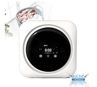 Lavadora portátil pequeña de pared, totalmente automática, de 3,5 L, compacta, con función de secado, para ropa interior, calcetines y ropa de cama, ideal para apartamentos, caravanas, hoteles (d