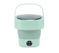 Lavadora Portátil Pequeña, Mini Lavadora Completamente Automática, Lavadora Plegable de Gran Capacidad de 6,5 Litros, Ropa Interior Limpia, Ropa de Bebé O Artículos Pequeños(Verde)