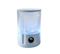 Lavadora portátil recargable USB Diseño inalámbrico compacto para el hogar, dormitorio, viajes, lavandería, necesidades (azul)