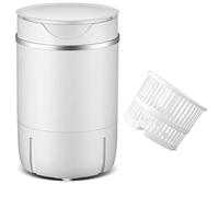 Lavadora portátil y secadora giratoria, lavadora compacta de 8 kg para apartamentos, dormitorios y espacios pequeños