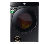 Lavadora Samsung WF20DG8650BV/U3 Carga Frontal 20 kg 1000 rpm A Negra WiFi IA Vapor PetCare