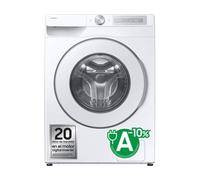 Samsung Lavadora 9kg Blanca AI Ecobubble™, Clasificación Energética A WW90DG6U85HHU3