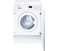 Lavadora secadora integrable bosch wkd24362es carga frontal 7/4 kg 1200 rpm 15 programas clase e blanco