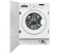 Lavadora secadora integrable edesa ews 8400 i bl carga frontal 8/6 kg 1400 rpm 15 programas clase b acero mate