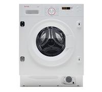 Lavadora-secadora integrable evvo wi8w6s, 8 kg lavado, 6 kg secado, 16 programas, blanco