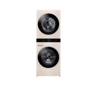 Lavadora Secadora LG WashTower 12Kg/10Kg 1400RPM Beige - WT1210EEF