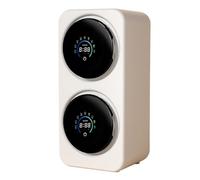 Lavadora-Secadora PortáTil Doble CáMara, 2 X 3,5L con Panel TáCtil Inteligente, Secado A Alta Temperatura 65°C Y Tambor Acero Inoxidable para Apartamentos, Dormitorios Y Autocaravanas,Wall Mounted
