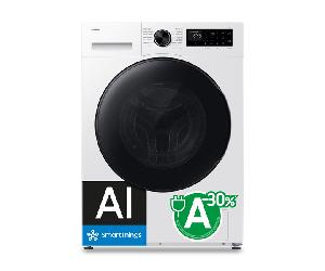 LAVADORA SECADORA SAMSUNG WD90HG5U34BEEC 9/6 KG 1400 RPM A BLANCO