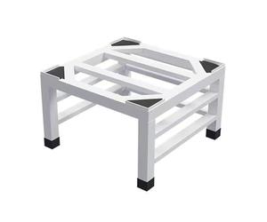 Lavadora secadora y base blanca para lavadoras y refriradores, 55 x 50 x 20 cm, soporte resistente y ahorro de espacio