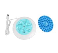 Lavadora Turbo por Ultrasonido, Mini Lavadora Portátil de Viaje para el Hogar Pequeña Lavadora Turbo por Ultrasonido Lavandería (GREEN)