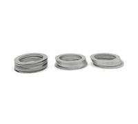 Lavadora ultrafina 20 arandelas for tornillos, espaciador de cojinete eje alta precisión M16, M17, M18 y M19, diámetro interior, 22, 24 26 mm, espesor 0,1, arandela acero inoxidable(17x24)