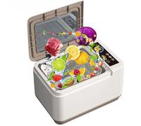 Lavadora Ultrasónica De Frutas Y Verduras De 10 L, Máquinas De Limpieza De Verduras Multiusos Grandes, Dispositivo Purificador De Alimentos Y Carne En Agua