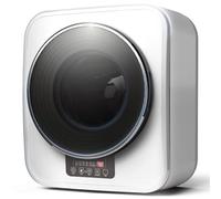 Lavadora y secadora compacta de pared, totalmente automática con función de centrifugado, ideal para espacios pequeños como baños y cocinas