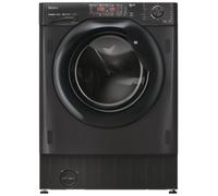 Lavadora y secadora empotrable Serie 4 HWDQ90B416FWBB 9/5Kg 1600RPM (Negra) - HAIER