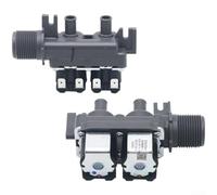 Lavadoras agua válvula de admisión única doble triple cabeza cobre | Válvula magnética para un control preciso del flujo de agua 6 W 220 V funcionamiento tamaño estándar sustituye al original