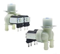 Lavadoras agua válvula de admisión única doble triple cabeza cobre | Válvula magnética para un control preciso del flujo de agua 6 W 220 V funcionamiento tamaño estándar sustituye al original