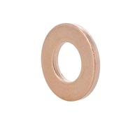 lavadoras, Arandelas planas de latón Anillos sellado cobre macizo Latón M5-M24 Paquete 10-50 piezas(M24x30x1.5(10Pcs))