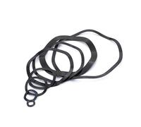 Lavadoras Elásticas De La Junta Negra De La Cresta Del Acero De Carbono Tres De La Arandela Elástica Al Por Mayor 65Mn De La Onda(10x15x0.30mm 50pcs)