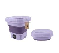 Lavadoras Portátiles, Mini Lavadora, Lavadora de Cubos Plegable con Tubo de Drenaje, Lavadora Automática de Cubos Pequeños, Capacidad de 11 litros, para Apartamentos de Viaje de