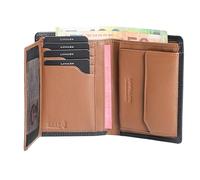 Lavalen Carteras para Hombre Piel - Hecha a Mano - Monedero Tarjetero Vertical Cuero - La Cartera Hombre Piel Genuina - Billeteras con RFID - Wallets for Men - Regalos Originales.