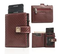 Lavalen Carteras para Hombre Piel - Tarjetero Hombre RFID- Billeteras Hechas a Mano - Slim Wallet for Men - Porta Tarjetas Moderno - La Cartera Tarjetero Pequeño - Regalos Originales.