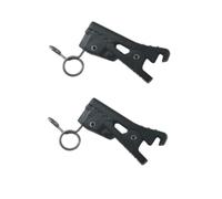 Lavalier Clip de corbata para micrófono de plástico ABS para Rode Lavalier GO, SmartLav + micrófono de solapa, paquete de 2 (4,5 mm)