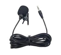 Lavalier - Micrófono con clip de 3,5 mm para Lavalier de 3,5 mm, incluyendo teléfonos móviles, por lo que es accesible para cualquier persona independientemente de la experiencia técnica (3 polos)