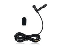 Lavalier Micrófono para Rode Wireless GO 2, micrófono de solapa Lav (omnidireccional, clip portátil, conector TRS de 3.5 mm)