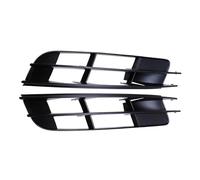 LAVAMI Compatible con Q7 2007 2008 2009 4L0807681 4L0807682 Rejilla Luz Antiniebla Cubierta Parachoques Inferior Delantero Coche Rejilla Bisel Lámpara Antiniebla Exterior(Pair)