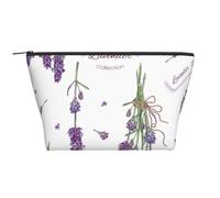 Lavanda En La Provenza Colorida Vintage, Bolsa de artículos de tocador Bolsa de Maquillaje Bolsa de cosméticos Bolsa de artículos de tocador de Viaje portátil