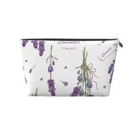 Lavanda En La Provenza Colorida Vintage, Bolsa de artículos de tocador Bolsa de Maquillaje Bolsa de cosméticos Bolsa de artículos de tocador de Viaje portátil