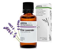 Lavanda Fina BIO (Lavandula angustifolia) - 30 mL - Aceite Esencial Quimiotipado y Certificado AB - Aroma Labs