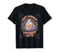 Lavanda Miel Capuchino Mujeres Baristas Sweet Floral Sip Camiseta