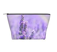 Lavanda Morada, Bolsa de artículos de tocador Bolsa de Maquillaje Bolsa de cosméticos Bolsa de artículos de tocador de Viaje portátil