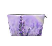 Lavanda Morada, Bolsa de artículos de tocador Bolsa de Maquillaje Bolsa de cosméticos Bolsa de artículos de tocador de Viaje portátil