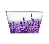 Lavanda Morada, Bolsa de artículos de tocador Bolsa de Maquillaje Bolsa de cosméticos Bolsa de artículos de tocador de Viaje portátil