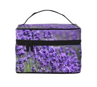 Lavanda Morada, Bolsa de Maquillaje Bolsa de cosméticos Bolsa de Aseo de Viaje portátil Estuche para lápices